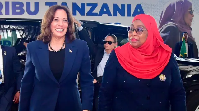 Kamala Harris in Tanzania