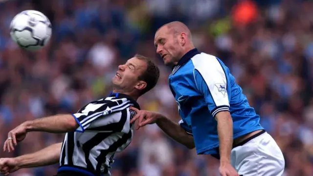 Alan Shearer and Spencer Prior