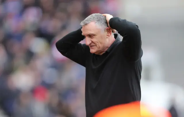 Sunderland boss Tony Mowbray