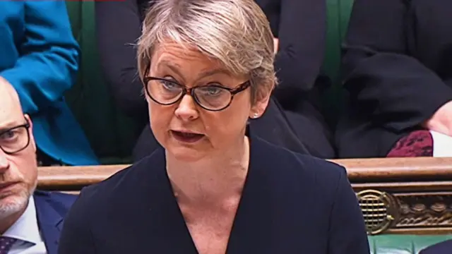 Labour's shadow home secretary Yvette Cooper