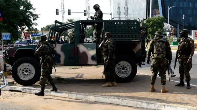 Ghanaian soldiers