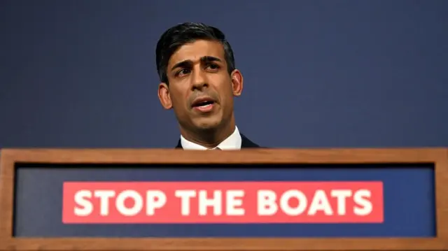 Rishi Sunak unveils his new three word slogan