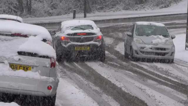 Snow in Sheffield