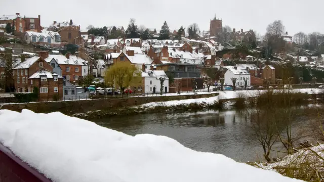 Snow in Bridgnorth