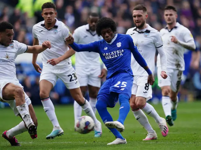 Jaden Philogene scores for Cardiff