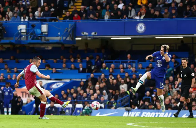 John McGinn of Aston Villa scores the team's second goal