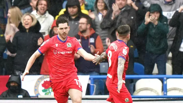 Blackburn celebrate