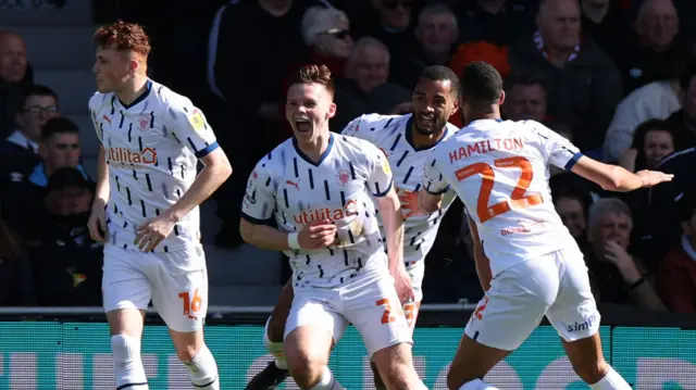 Blackpool celebrate