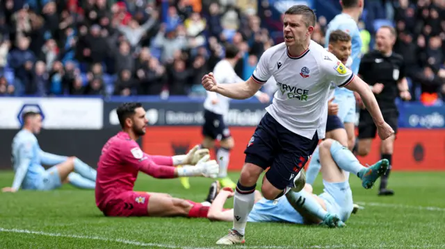 Bolton celebrate