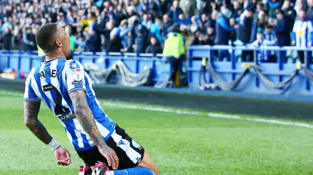 Sheff Wed celebrate