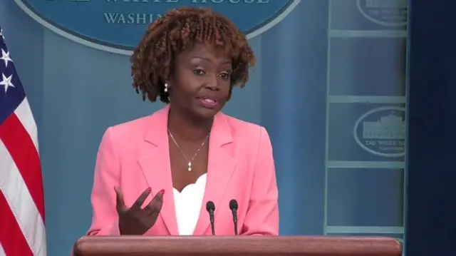 White House Press Secretary Karine Jean-Pierre