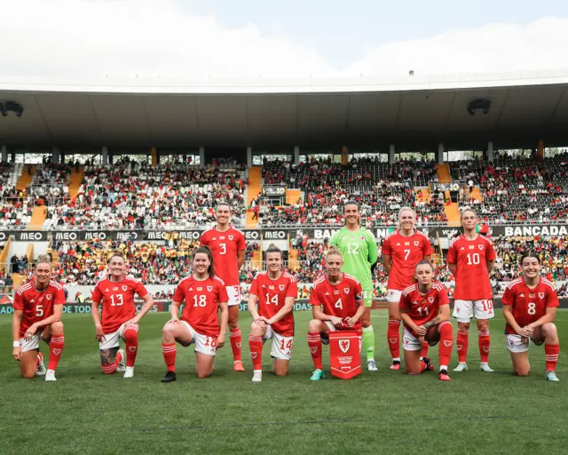 Wales' weird line-up