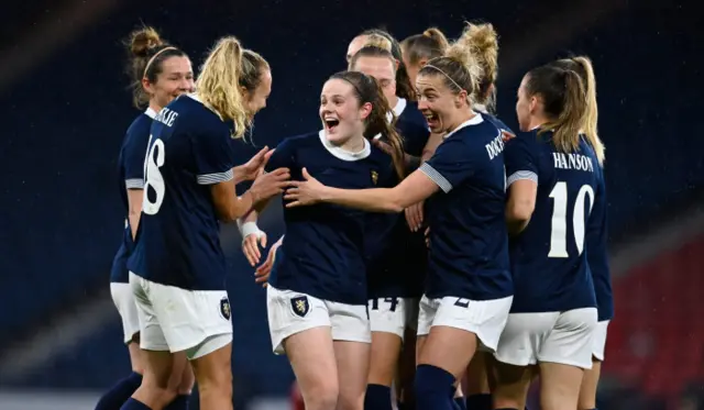 Scotland celebrate