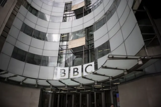 BBC New Broadcasting House building in London