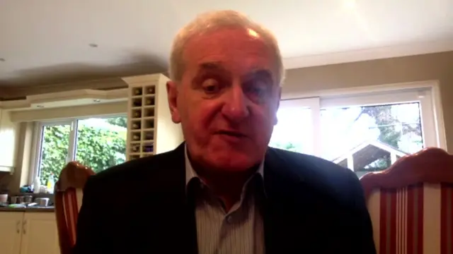 Ireland's former taoiseach Bertie Ahern