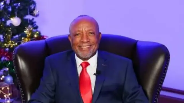 Namibian Vice-President Nangolo Mbumba