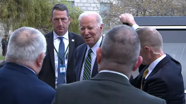 Biden at Irish parliament