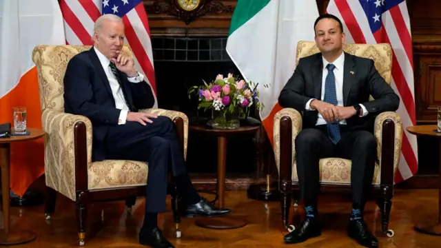 Joe Biden and Leo Varadkar