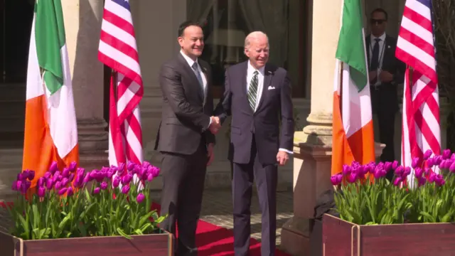 Leo Varadkar and Joe Biden