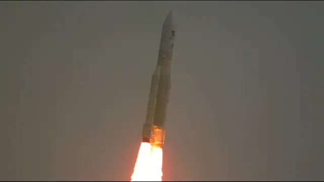 The Ariane 5 rocket has blasted off