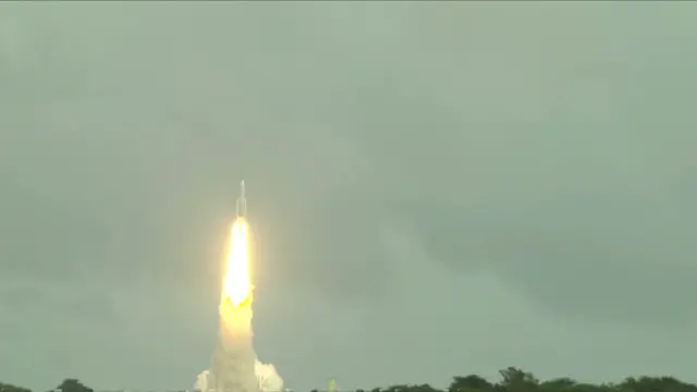 The Ariane 5 rocket has blasted off