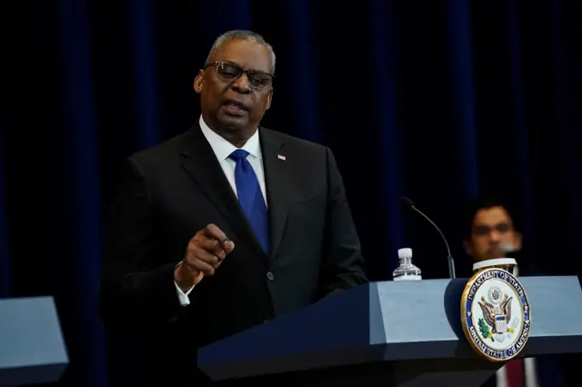 US Defence Secretary Lloyd Austin