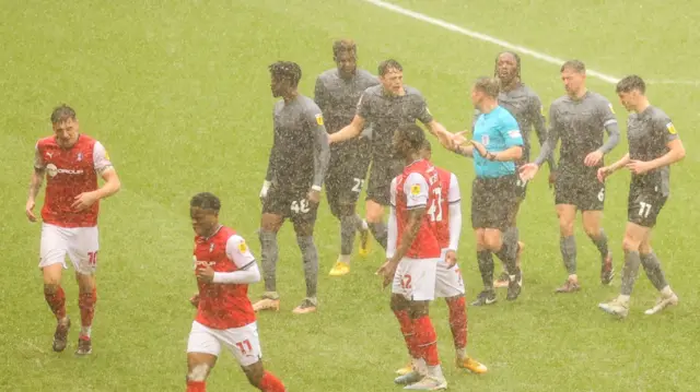 Rotherham v Cardiff match abandoned