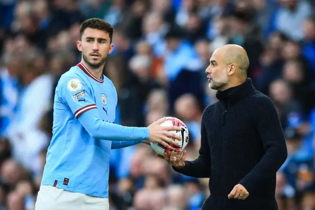 Laporte and Guardiola