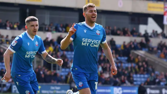 Bolton celebrate