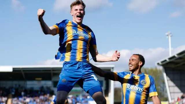 Shrewsbury celebrate