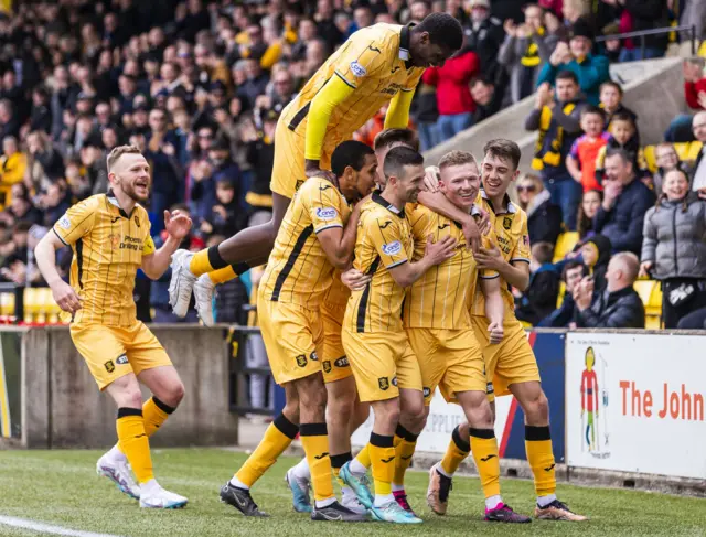 Livingston celebrate