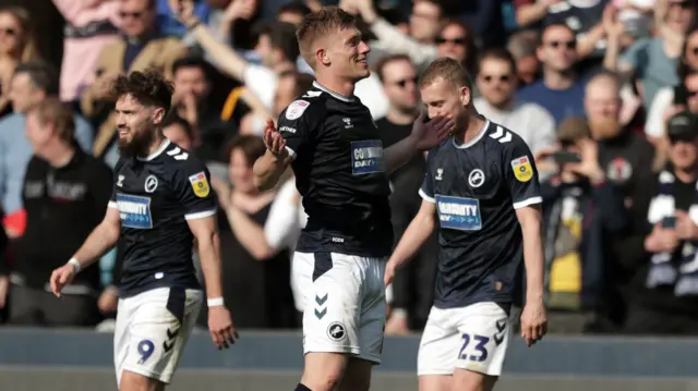 Millwall celebrate