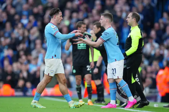 Jack Grealish and Sergio Gomez