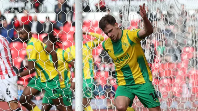 West Brom celebrate