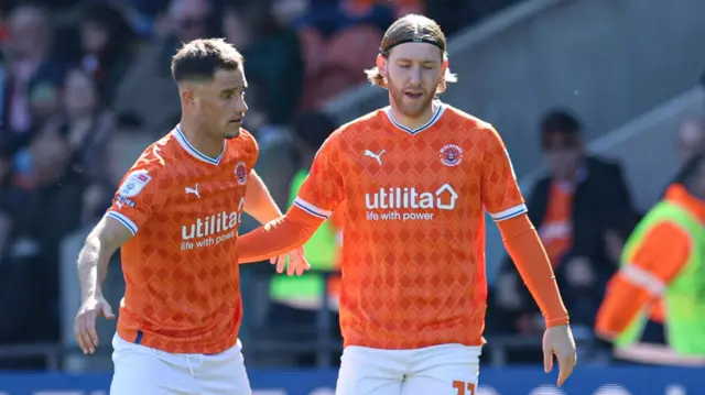 Blackpool celebrate