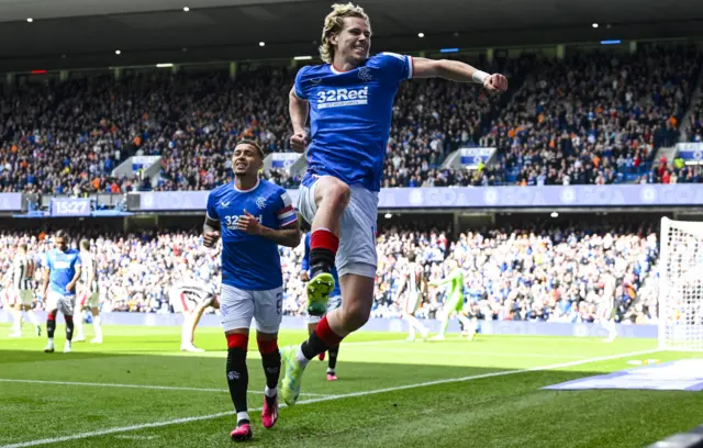 Todd Cantwell celebrates