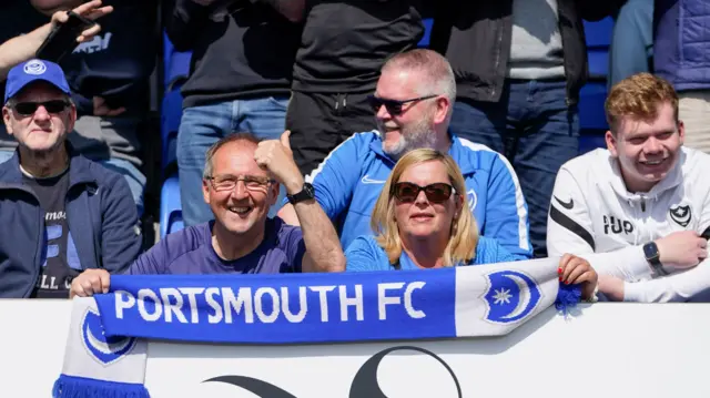 Pompey fans