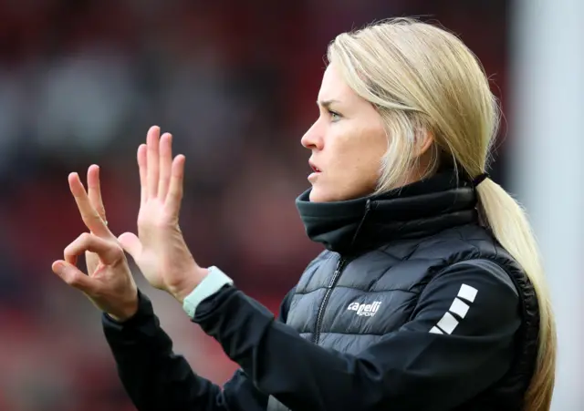 Brighton and Hove Albion manager Melissa Phillips