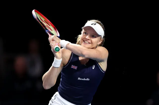 harriet dart hits a shot