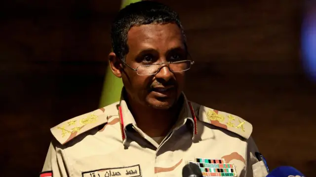 Deputy head of Sudan's sovereign council General Mohamed Hamdan Dagalo