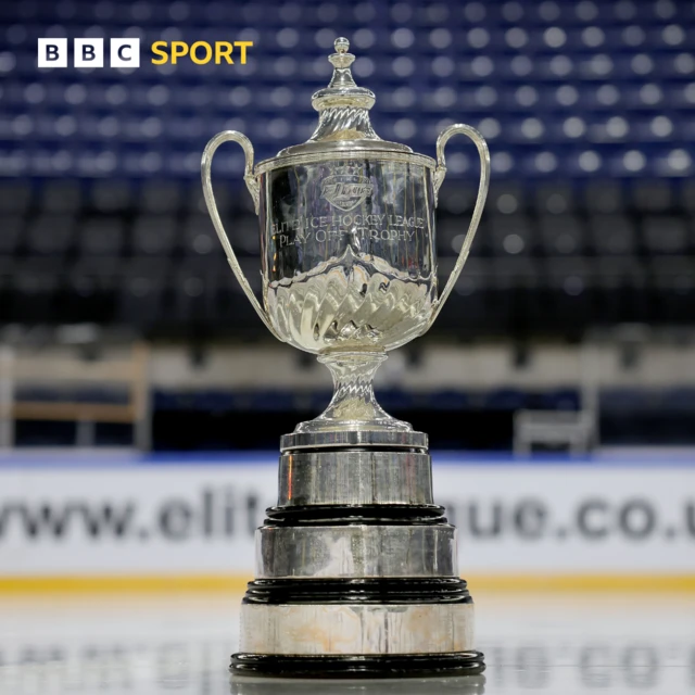 EIHL Playoff trophy