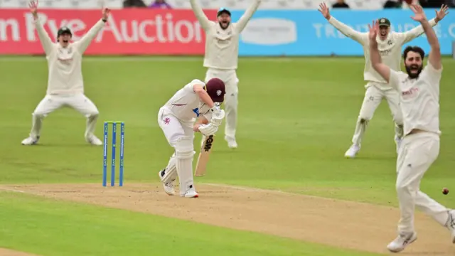 Tom Lammonby wicket