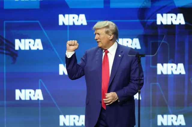 Trump at NRA