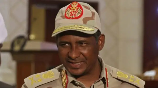 Sudan's paramilitary commander Mohamed Hamdan Dagalo