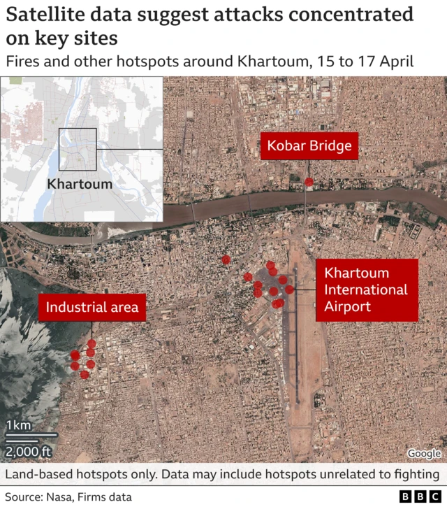 Khartoum map