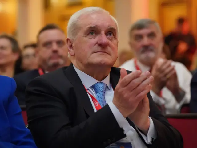 Former Taoiseach (Irish PM) Bertie Ahern