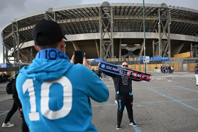 Napoli v AC Milan