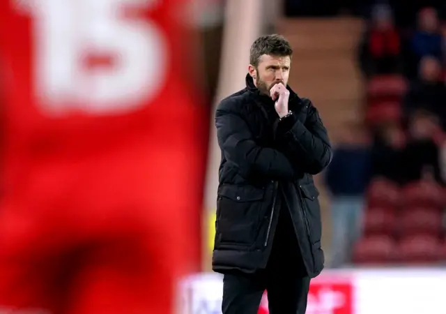 Middlesbrough head coach Michael Carrick