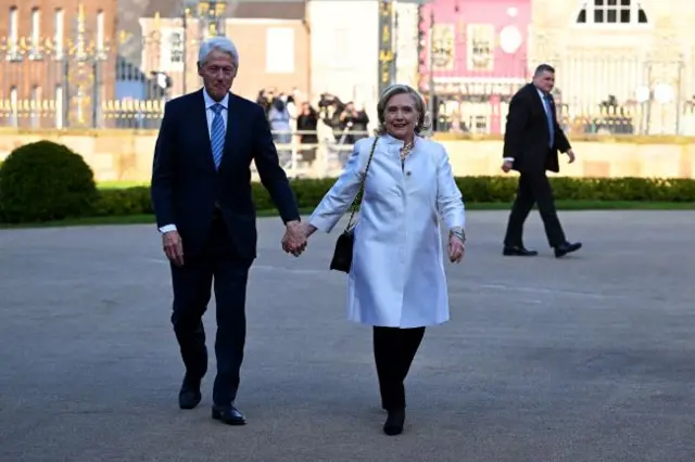 Bill and Hillary Clinton