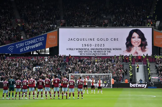 Jacqueline Gold tribute